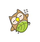 A cute owl Hoo Hoo（個別スタンプ：3）