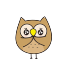 A cute owl Hoo Hoo（個別スタンプ：8）