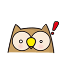 A cute owl Hoo Hoo（個別スタンプ：10）