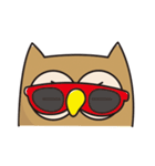 A cute owl Hoo Hoo（個別スタンプ：11）