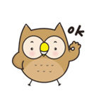 A cute owl Hoo Hoo（個別スタンプ：15）