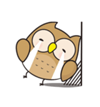 A cute owl Hoo Hoo（個別スタンプ：20）