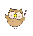 A cute owl Hoo Hoo（個別スタンプ：22）