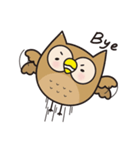 A cute owl Hoo Hoo（個別スタンプ：24）