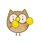 A cute owl Hoo Hoo（個別スタンプ：38）