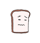 言葉が出ない時のニュアンス顔食ぱん（個別スタンプ：3）