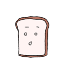 言葉が出ない時のニュアンス顔食ぱん（個別スタンプ：12）