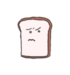言葉が出ない時のニュアンス顔食ぱん（個別スタンプ：22）