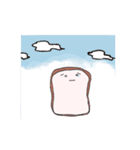 言葉が出ない時のニュアンス顔食ぱん（個別スタンプ：30）