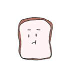 言葉が出ない時のニュアンス顔食ぱん（個別スタンプ：39）