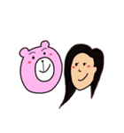 あたしのくま（個別スタンプ：1）