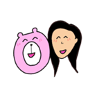 あたしのくま（個別スタンプ：5）
