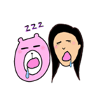 あたしのくま（個別スタンプ：6）