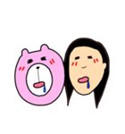 あたしのくま（個別スタンプ：7）
