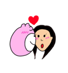 あたしのくま（個別スタンプ：8）