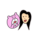 あたしのくま（個別スタンプ：14）