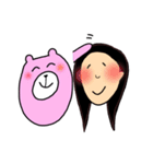 あたしのくま（個別スタンプ：16）