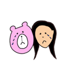 あたしのくま（個別スタンプ：25）