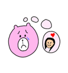 あたしのくま（個別スタンプ：28）