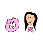 あたしのくま（個別スタンプ：30）