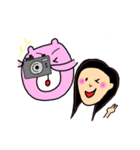 あたしのくま（個別スタンプ：35）