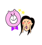 あたしのくま（個別スタンプ：36）