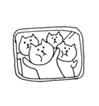 サラリーマンねこ。（個別スタンプ：4）