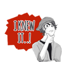 Simple Guy 1 ENG（個別スタンプ：4）