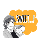 Simple Guy 1 ENG（個別スタンプ：5）