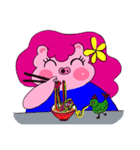 Piggy life（個別スタンプ：26）