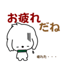 I am Reo☆かわいい白い犬（個別スタンプ：19）