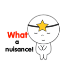 White Star Man sticker(eng)（個別スタンプ：29）