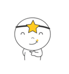 White Star Man sticker(eng)（個別スタンプ：31）