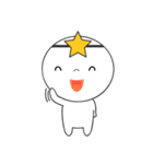 White Star Man sticker(eng)（個別スタンプ：34）