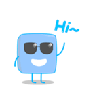 Blue Ice Cube（個別スタンプ：1）