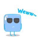 Blue Ice Cube（個別スタンプ：3）