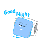 Blue Ice Cube（個別スタンプ：5）