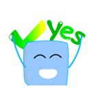 Blue Ice Cube（個別スタンプ：11）