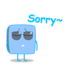 Blue Ice Cube（個別スタンプ：12）