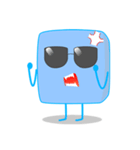 Blue Ice Cube（個別スタンプ：13）