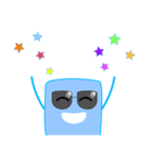 Blue Ice Cube（個別スタンプ：15）