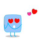 Blue Ice Cube（個別スタンプ：16）