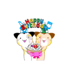 Cutie Cat. Mineco ＆ Minette（個別スタンプ：5）