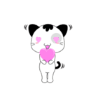 Cutie Cat. Mineco ＆ Minette（個別スタンプ：12）
