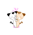Cutie Cat. Mineco ＆ Minette（個別スタンプ：15）