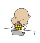 Table ＆ Boy（個別スタンプ：10）