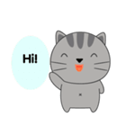 Little Cat sticker(eng)（個別スタンプ：1）