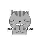 Little Cat sticker(eng)（個別スタンプ：14）