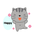 Little Cat sticker(eng)（個別スタンプ：15）