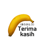 動く！魔法のバナナ(インドネシア語)（個別スタンプ：18）